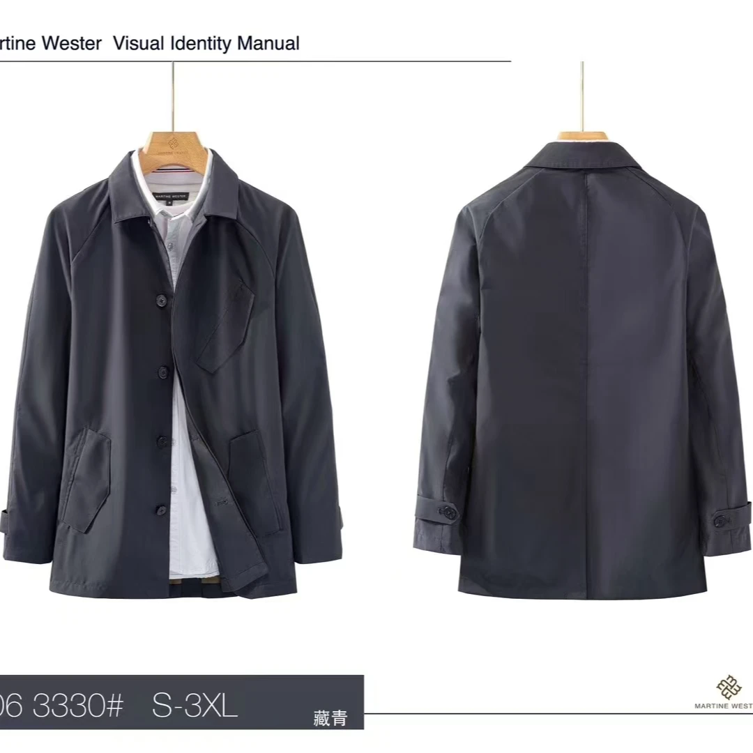 【密可柔面料】MARTINE WESTER高品质MICRFORT面料风衣