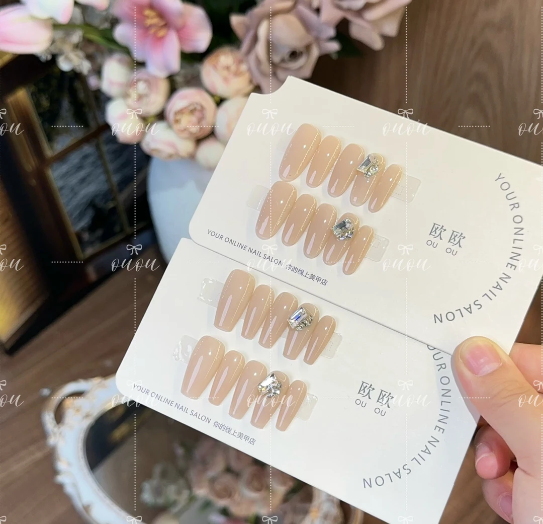OUOU NAIL 「华妃」 纯手工穿戴甲10片装