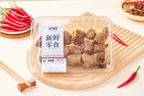 笑拇指香辣鸭脖