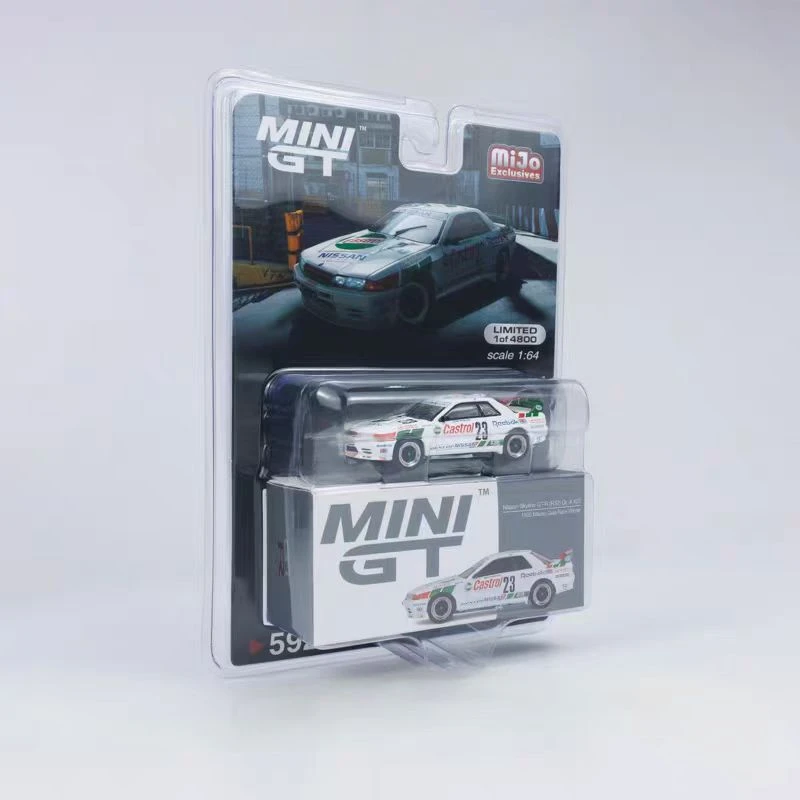 MINIGT1:64NissanSkylineGT-R R32合金车模 仿真小比例 汽车模型