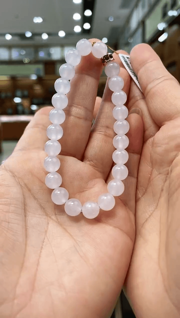 【闪购商品】翡翠手串未镶嵌手串7.5mm