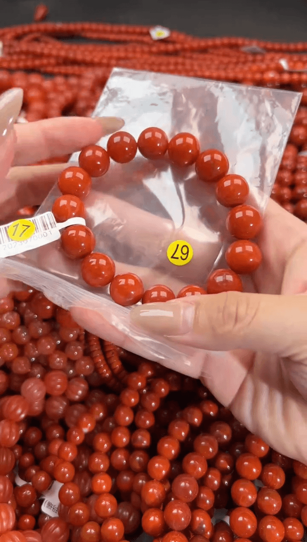 【闪购商品】南红玛瑙手链未镶嵌13+