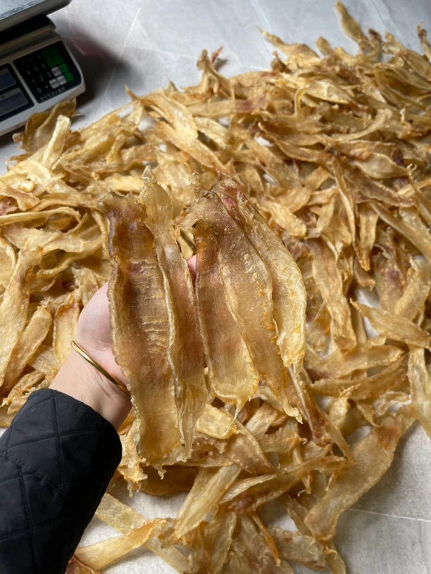 汕头南澳   野生赤嘴鳘鱼胶 公母混  500g