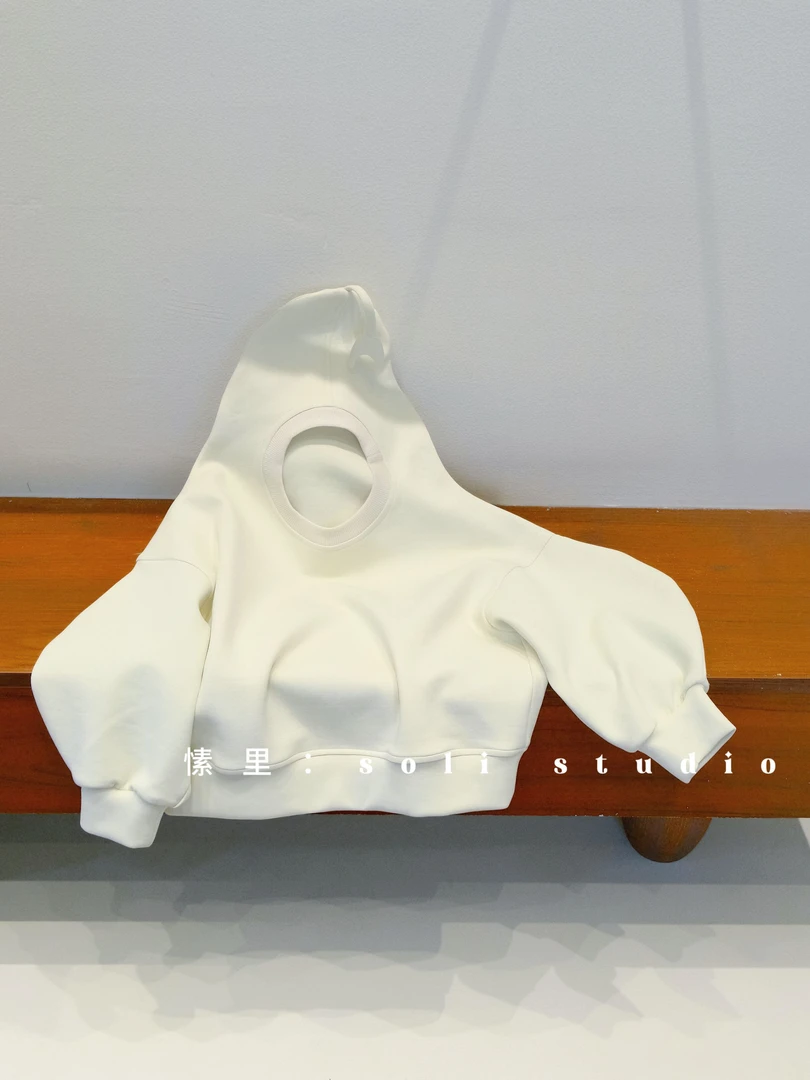 S 3419 - 《月芽》儿童春秋连帽卫衣 男女童趣味洋气 ～ 男女童