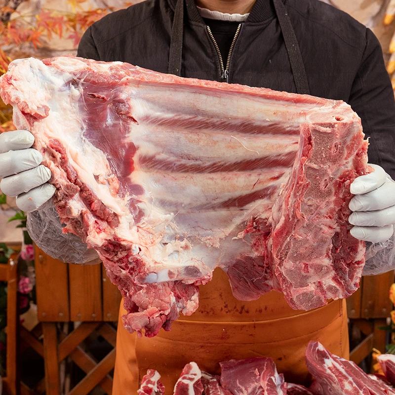 猪前排骨8斤优品大猪多肉排骨雪花排骨前排生鲜