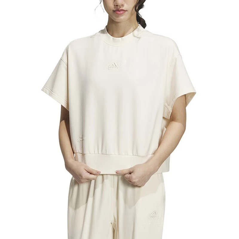 adidas/阿迪达斯【泉城专属】女子舒适透气运动短袖T恤 IM8868