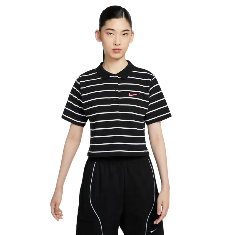 NIKE/耐克SPORTSWEAR 女子短袖翻领上衣 HM4649-010