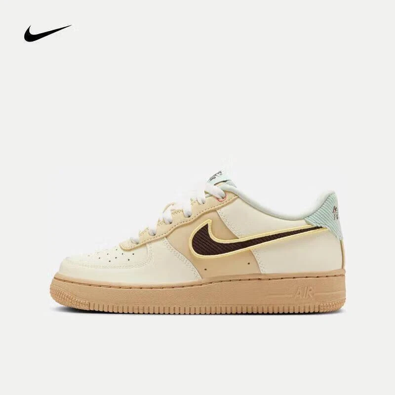 NIKE/耐克2024冬季新款AIR FORCE 1GS休闲鞋 HQ3473-122