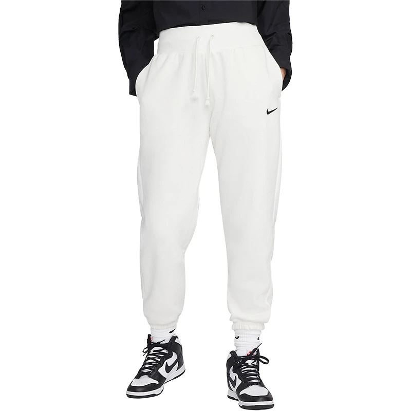 Nike/耐克女子卫裤休闲宽松加绒保暖收口长裤DQ5888-133