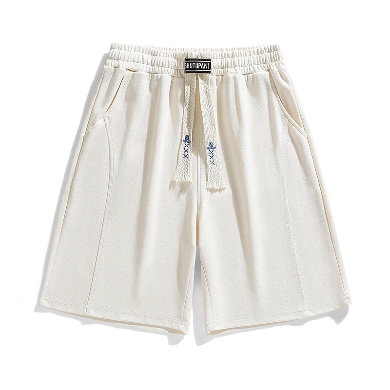 时尚休闲情侣宽松潮流男女短裤美式直筒百搭夏季高街印花ins日系