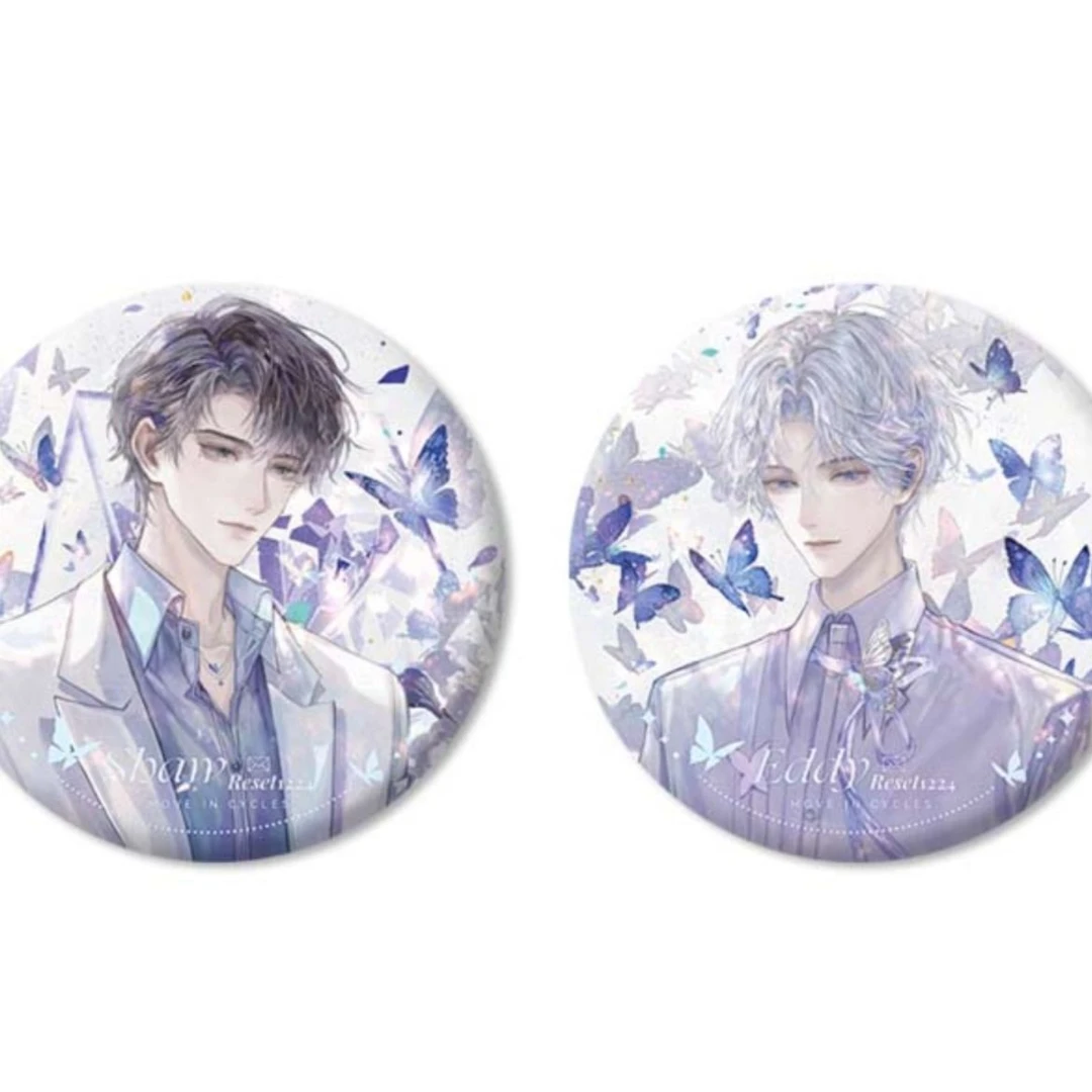 【现货余量】悬日三期周边 徽章色纸吧唧 冰岛系列 周而复始系列