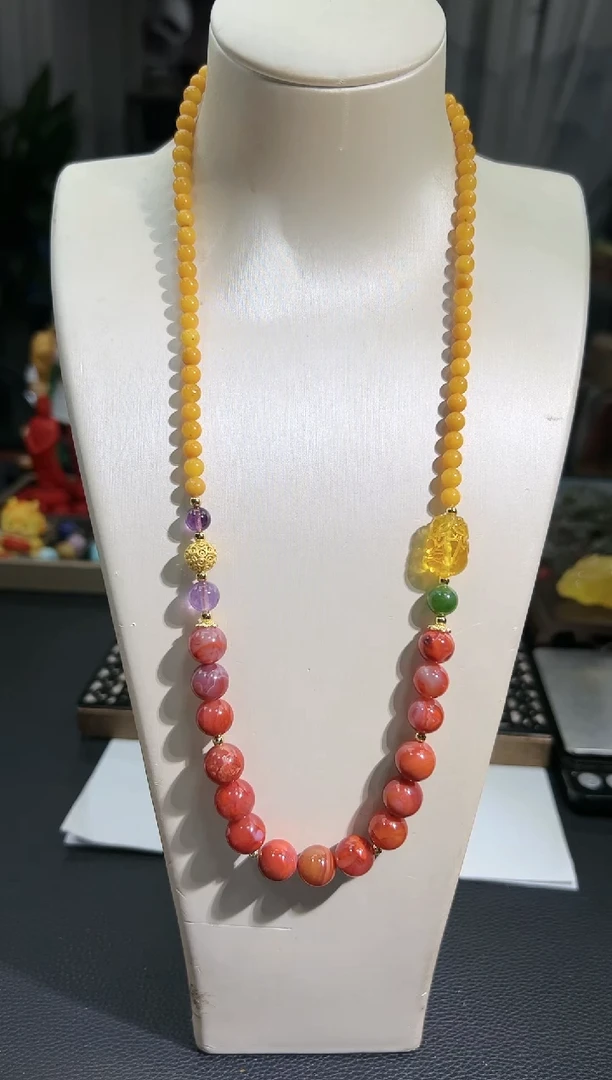【闪购商品】玛瑙/玉髓颈饰未镶嵌 L02 多样性发货一件发货