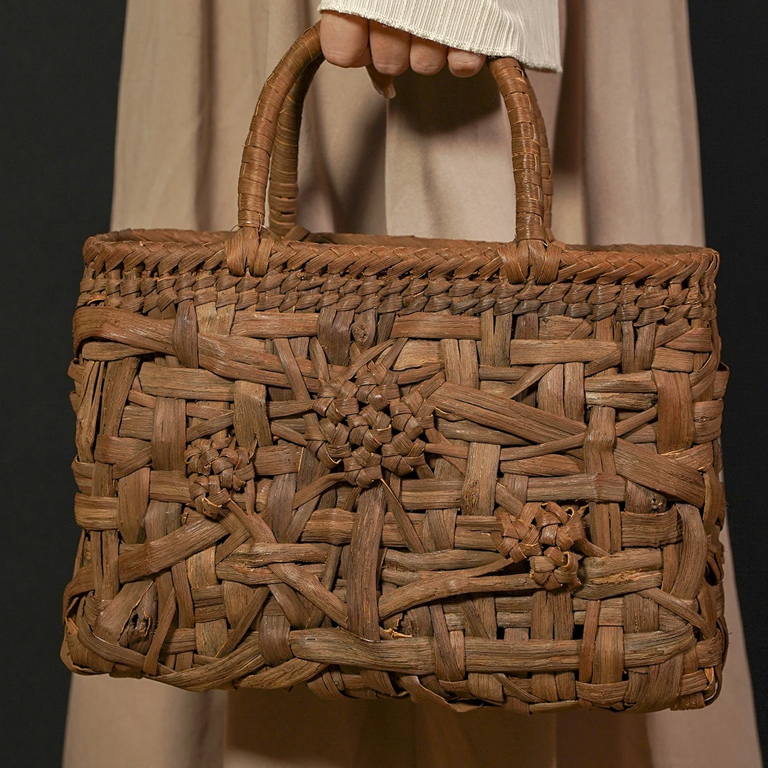 【藤职人非遗藤包】野生葡萄藤包·纯手工编织包·头层乱编手提包