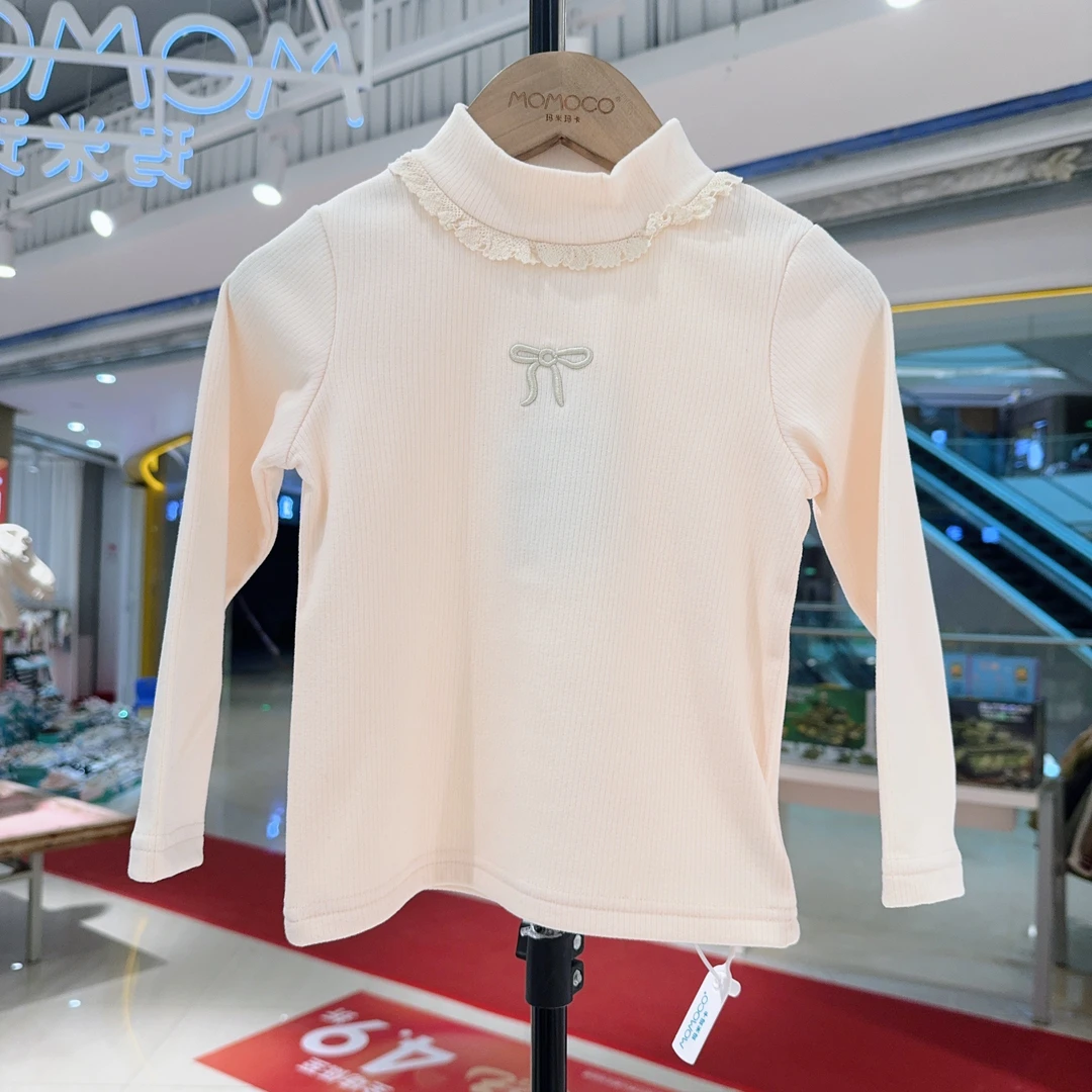 MOMOCO秋冬季新款女童韩版休闲打底衫75830239009