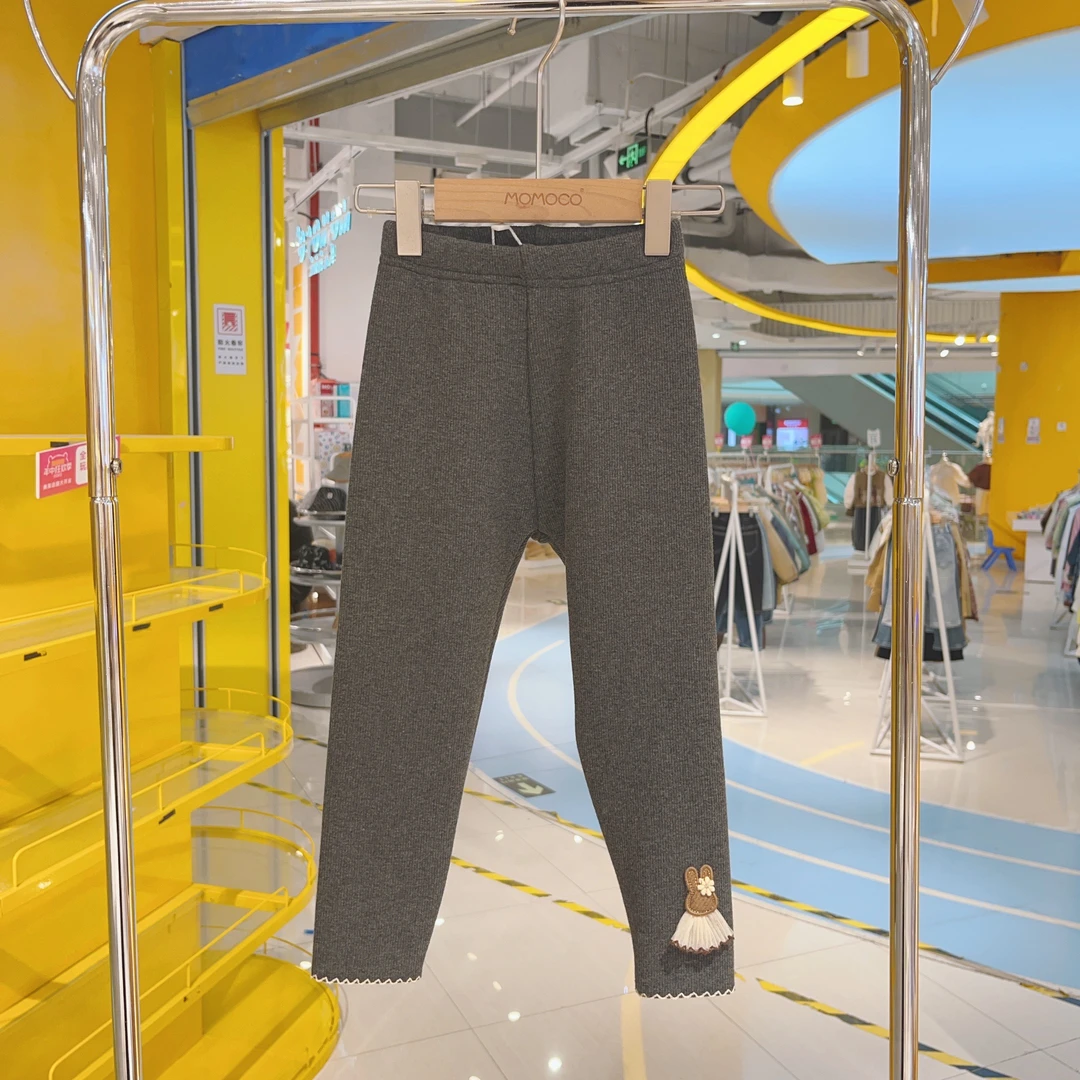 MOMOCO女童秋季新款可爱兔子打底裤75830360005