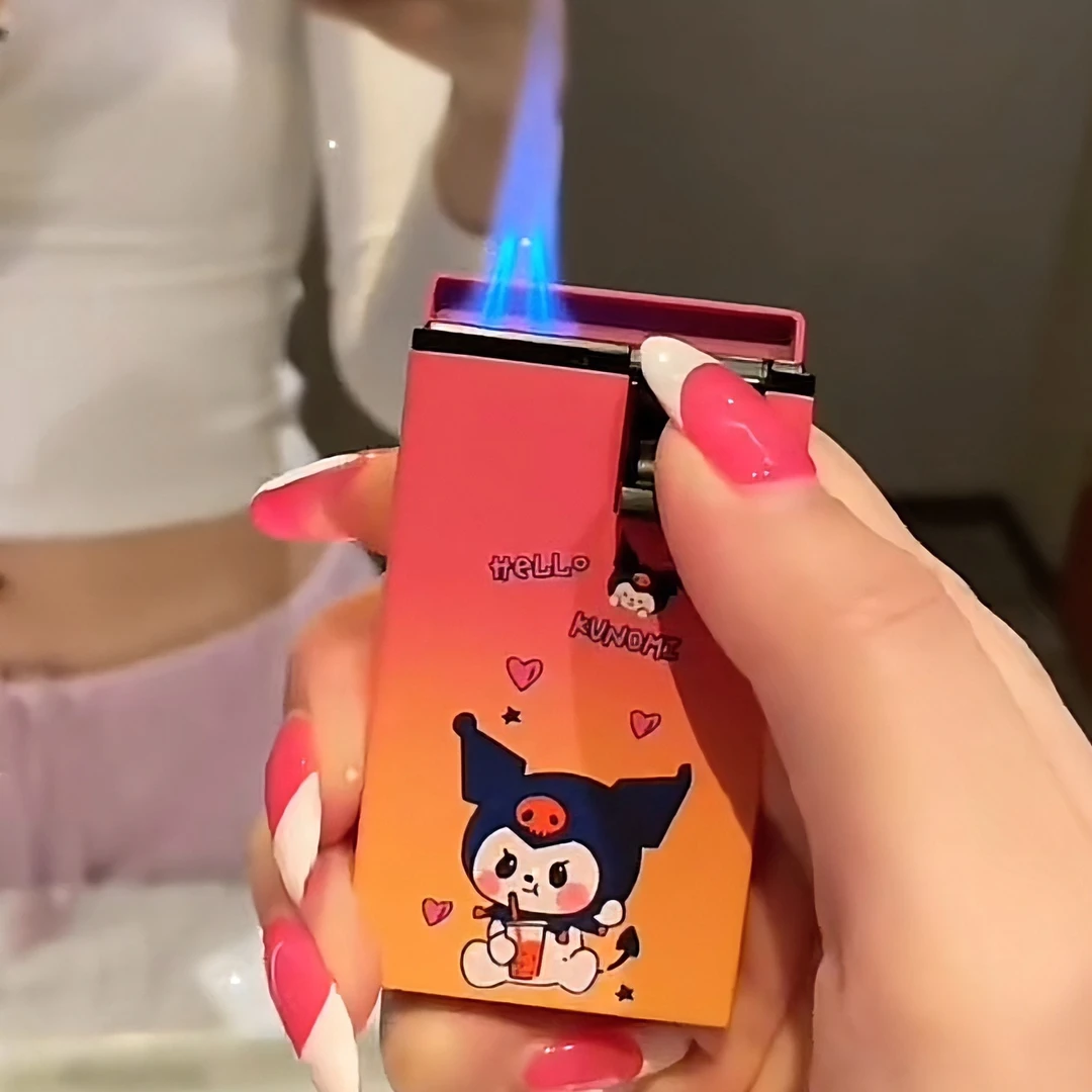 网红创意个性卡通帕恰狗酷洛米防风打火机送男女友礼物可爱礼盒装