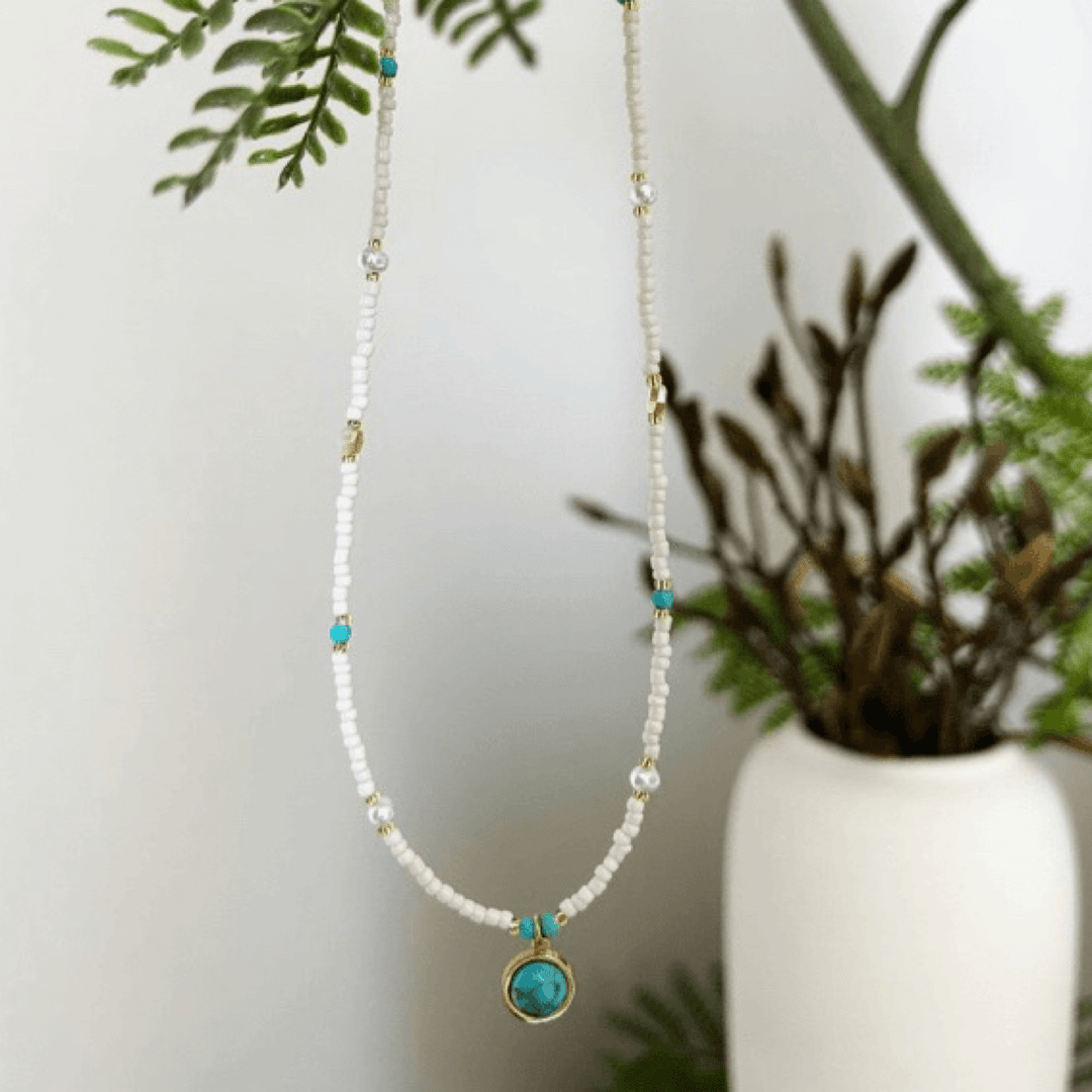 钛钢项链 【白色恋人】白净清新百搭