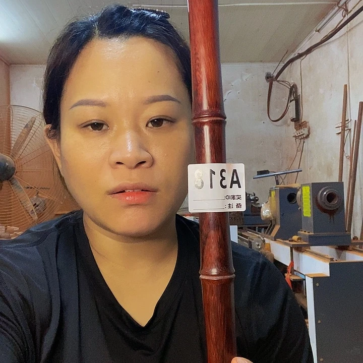 【闪购商品】风车木（黑檀木）明*人紫檀武术棍健身棍