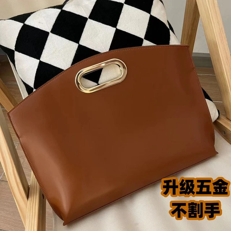 早八通勤包大容量手提包上班族防水苹果华为笔记本电脑包公文包