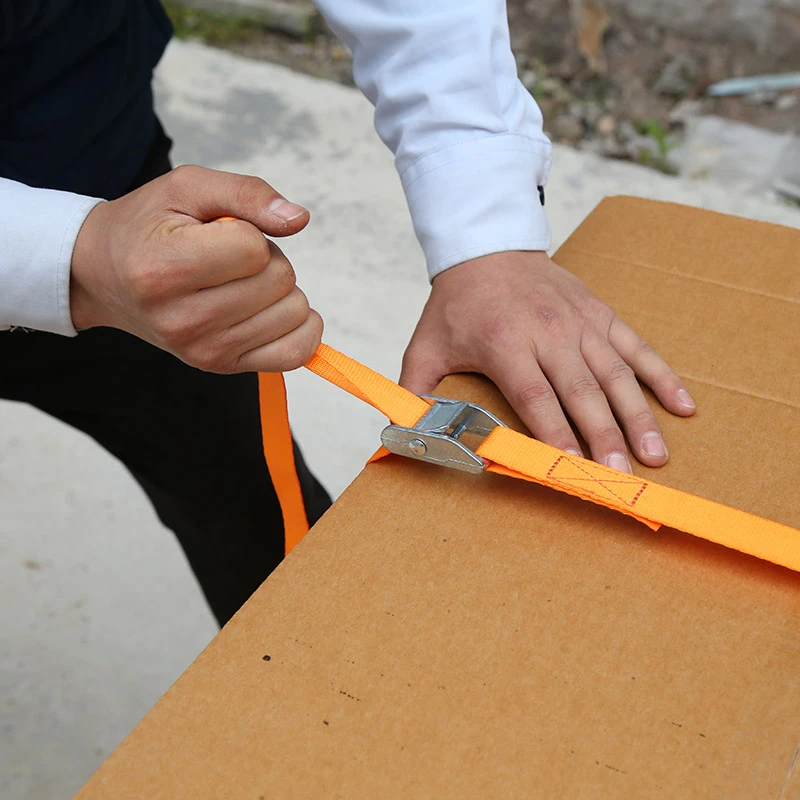 法明压扣织带货物捆绑带固定绳一拉就紧不松无弹力加宽不勒涤纶