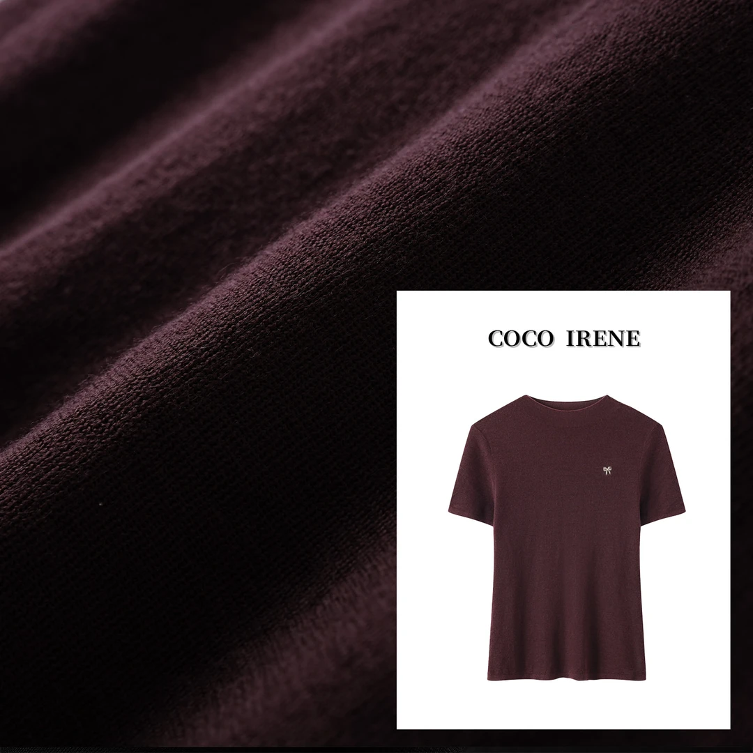【OTW杨子纱系列】新 COCO IRENE 精纺绵羊毛针织打底