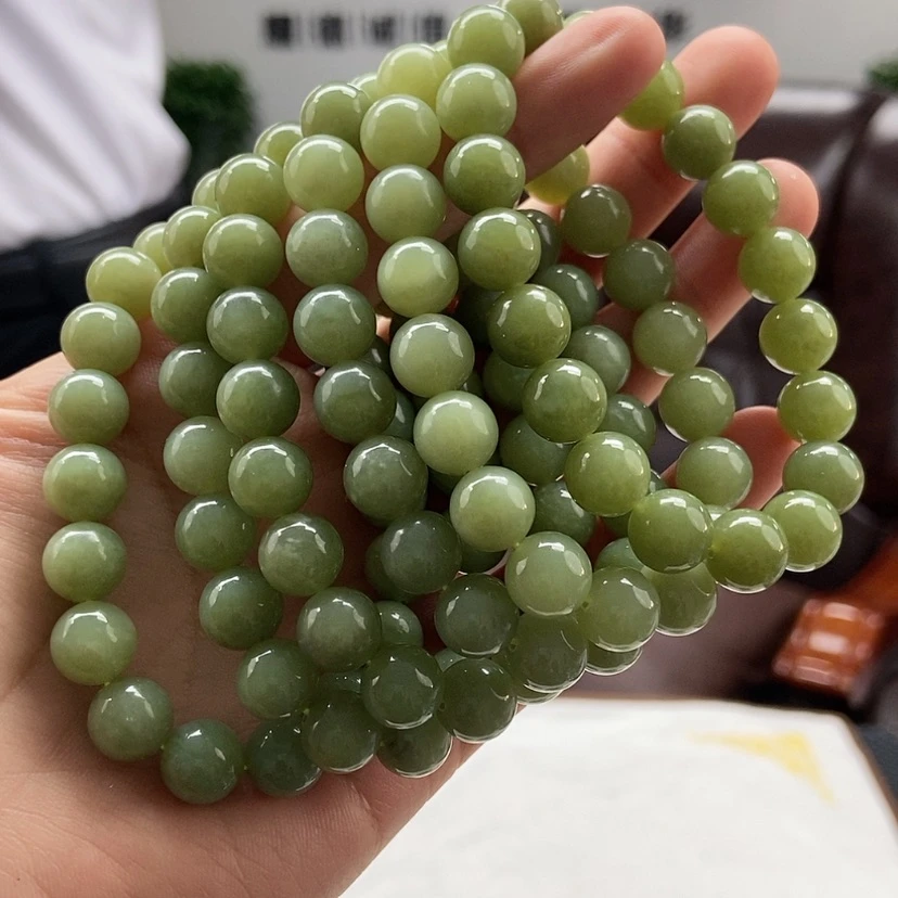 【闪购商品】和田玉手串颜色纹路多样性发货拍一发一未镶嵌