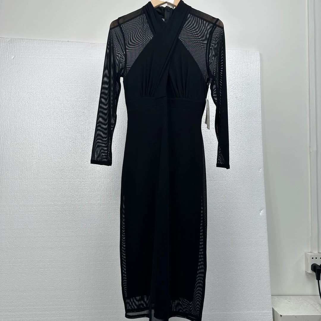 563轻奢气质女装连衣裙女装休闲连衣裙夏季百搭裙显瘦时尚长裙