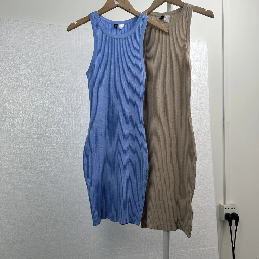 295春夏超显瘦连衣裙女装气质百搭女士休闲时尚春夏长款连衣裙