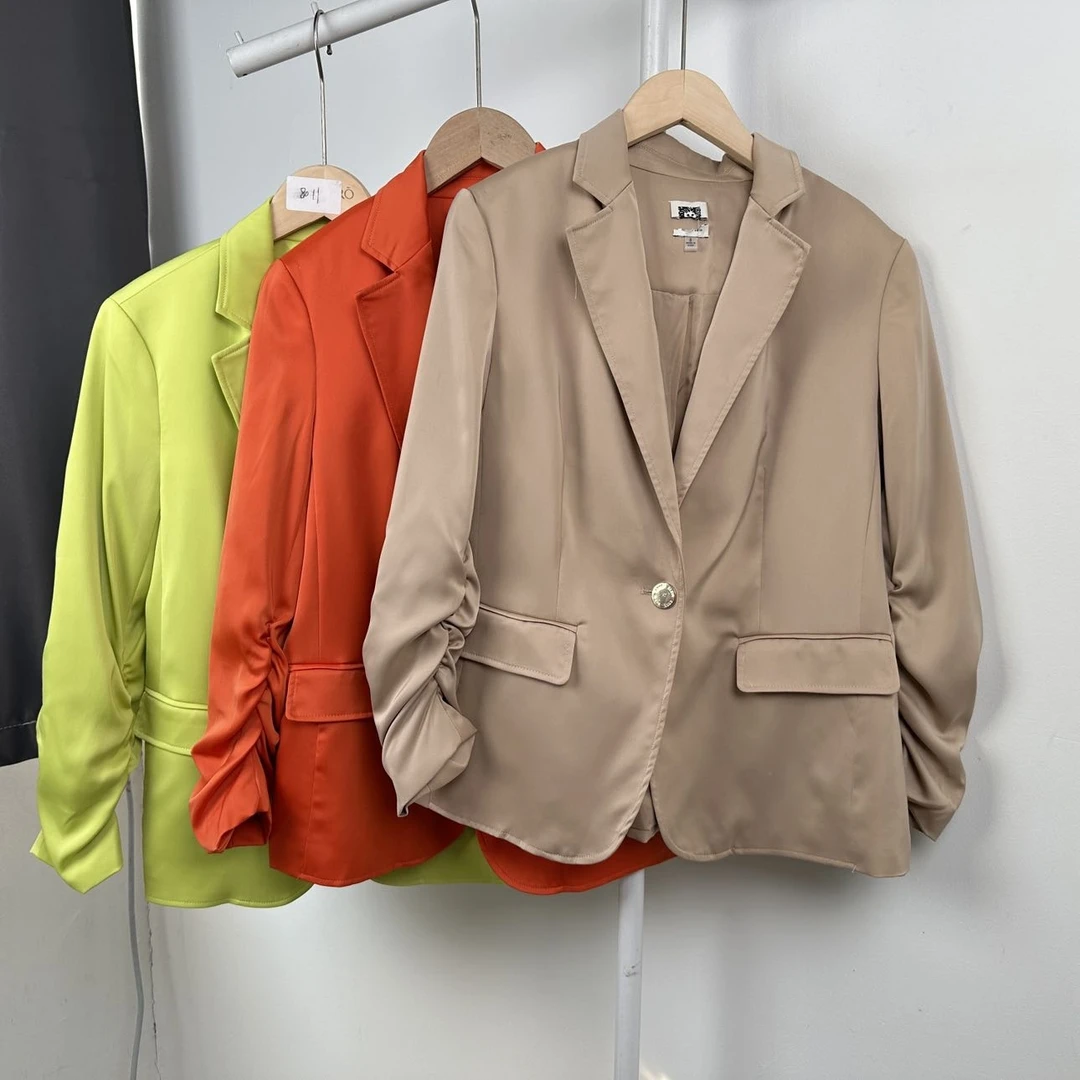 1116秋季长袖休闲女装秋季女外套外套气质百搭轻奢时尚简约女士