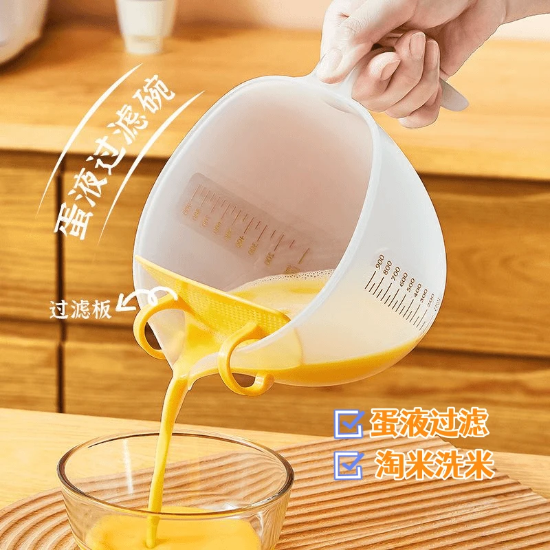 朴永洗米筛淘米盆杯神器淘米篮漏勺沥水碗过滤网水瓢淘米神器筛子