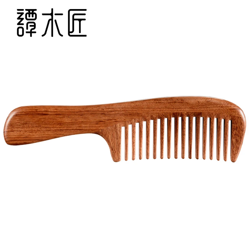 谭木匠官方正品合木梳HGB0202女士长发专用经络按摩清洁护理刻字