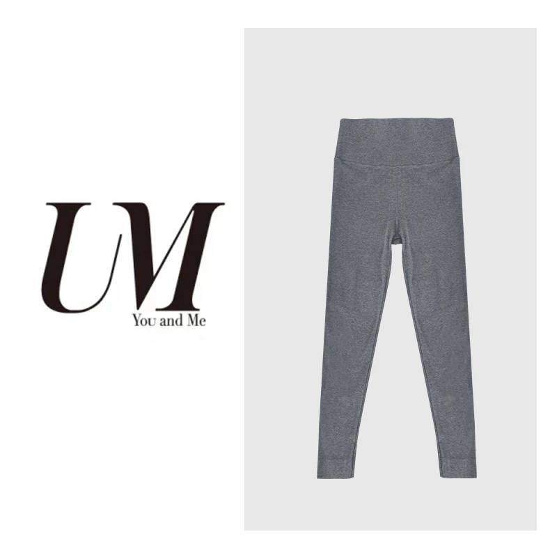 【U.M】金棉舒面绒磨毛紧身打底裤显瘦