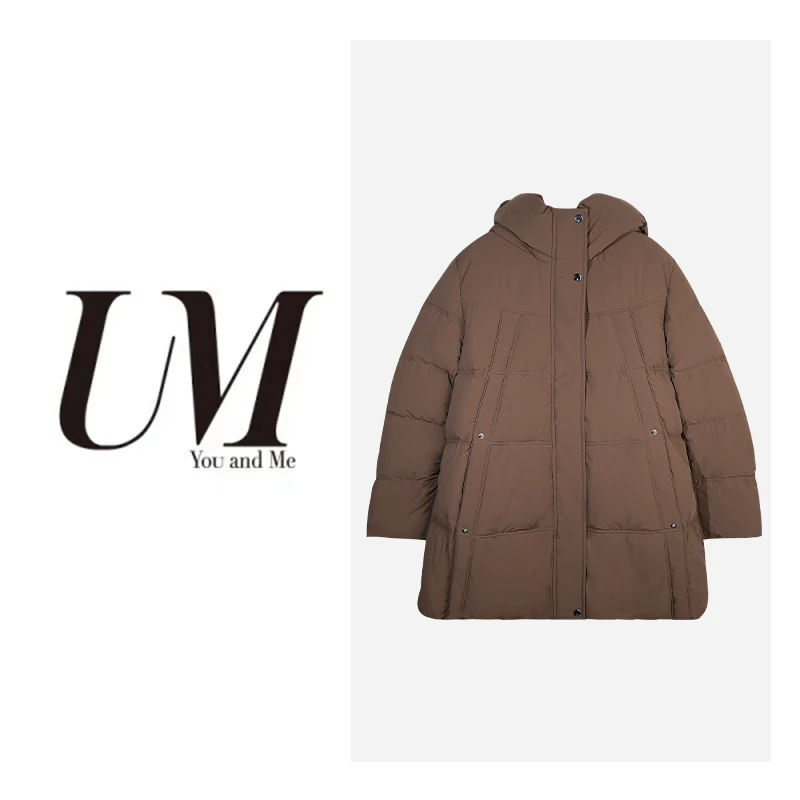 【U.M】保暖厚款鹅绒服面包服604022G