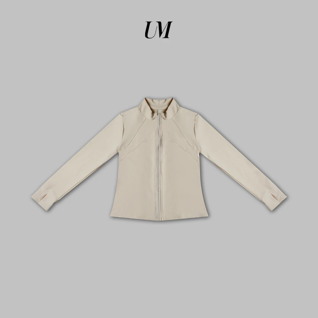 【U.M】修身显瘦运动瑜伽服外套仿生绒毛舒适高弹