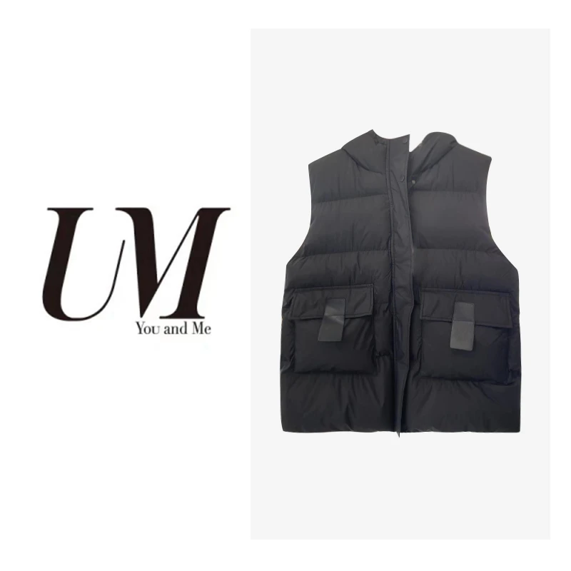 【U.M】工装马夹无袖潮流百搭保暖