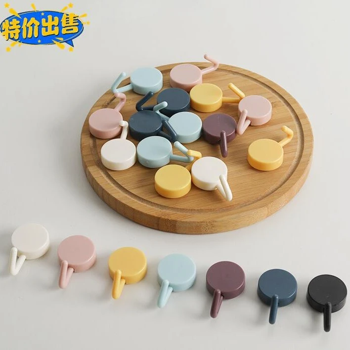 【粉丝福利】挂钩强力粘胶贴墙壁无痕免打孔浴室粘钩壁挂可爱挂勾