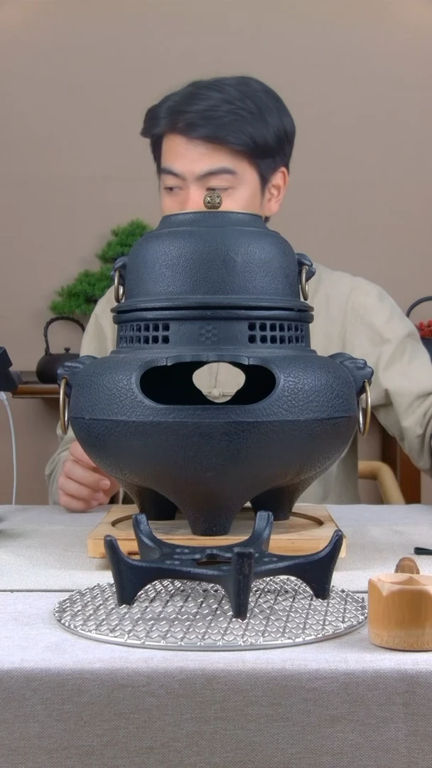 【闪购商品】瓷*鬼面风炉