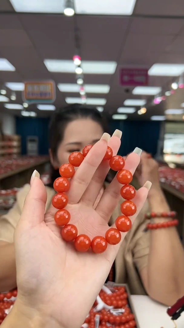 【闪购商品】南红玛瑙手串未镶嵌多样发其一/13/