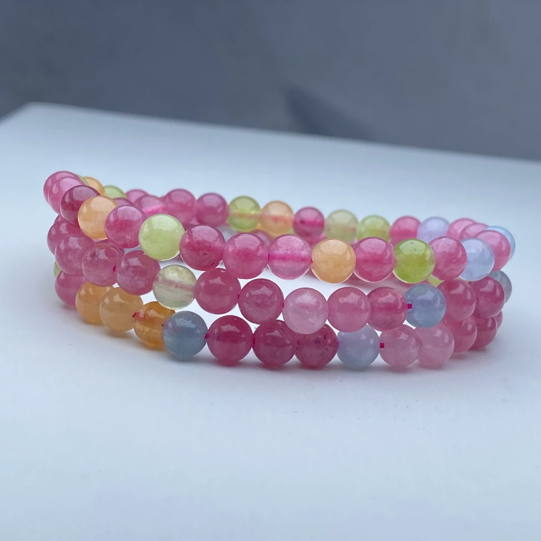 296号精品高货糖果碧多圈6mm多样性发一件