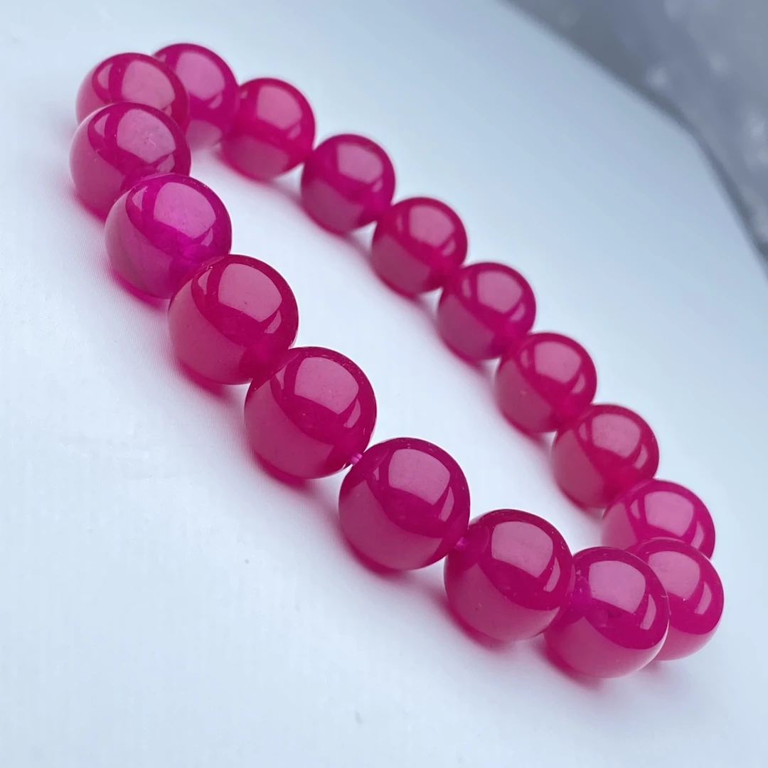 88号精品高货鲁比红手链12mm多样性发一样