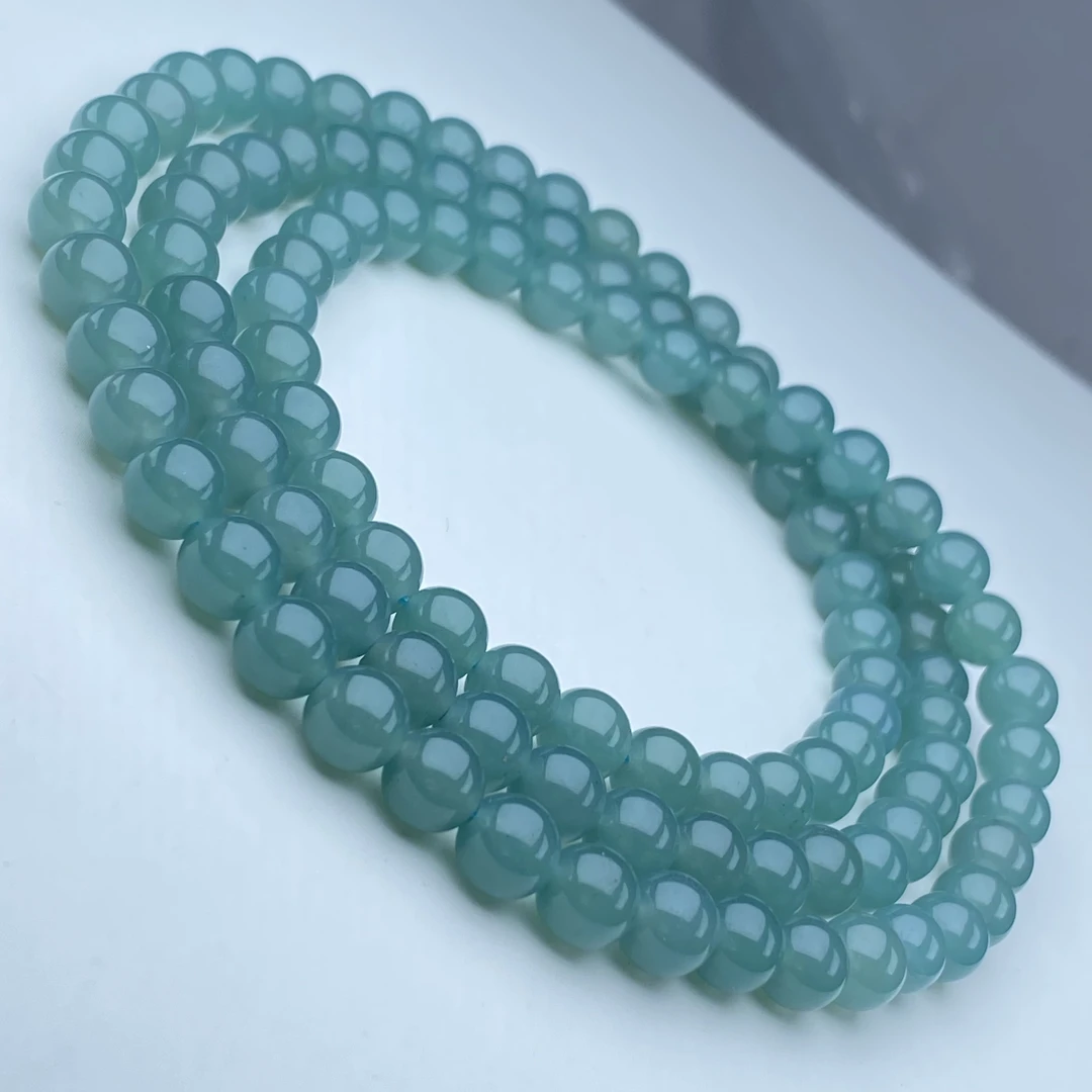 LS-33号精品蓝冰108颗8mm手链多样性发一件时尚