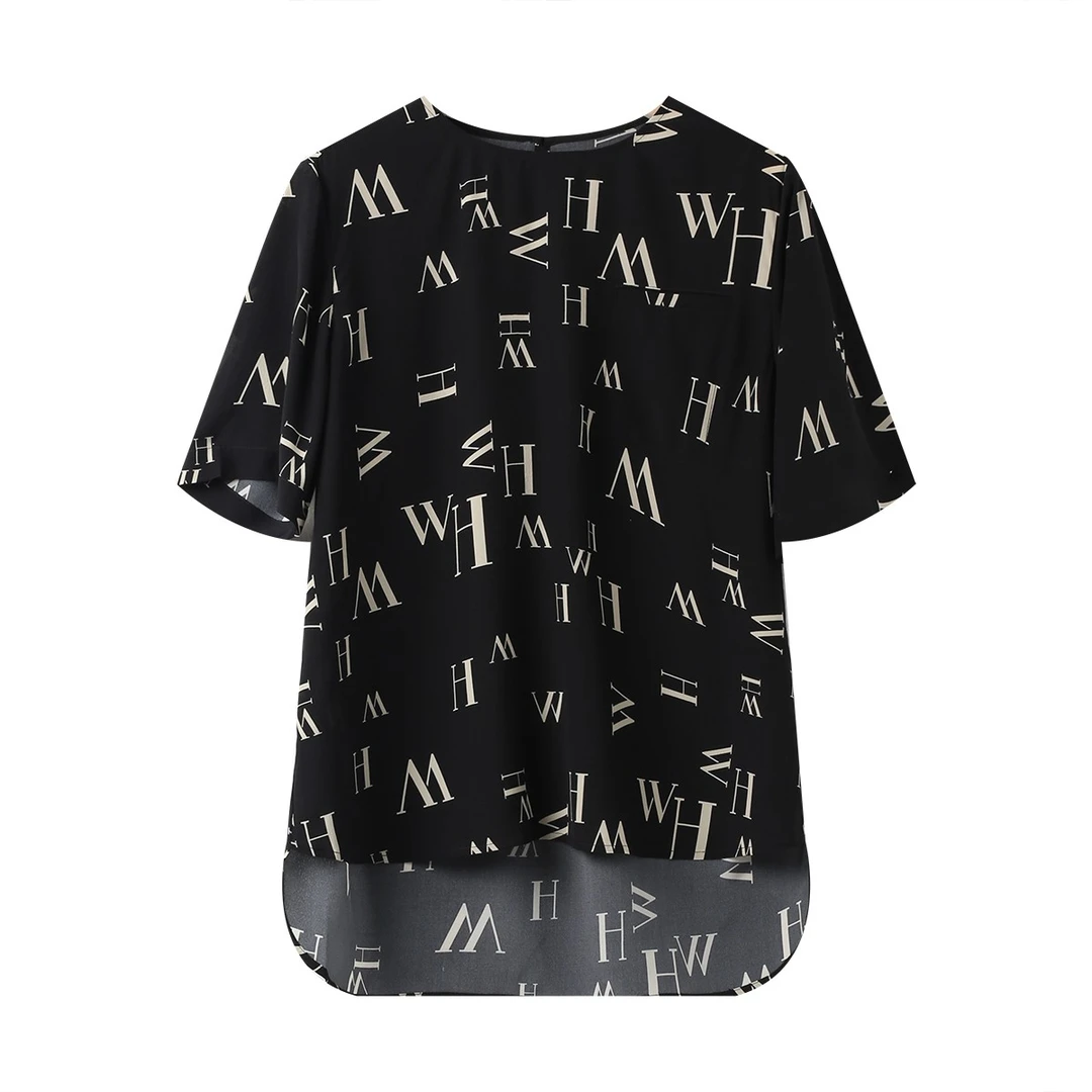 新款100%桑蚕丝衬衫    ZSHC-3115