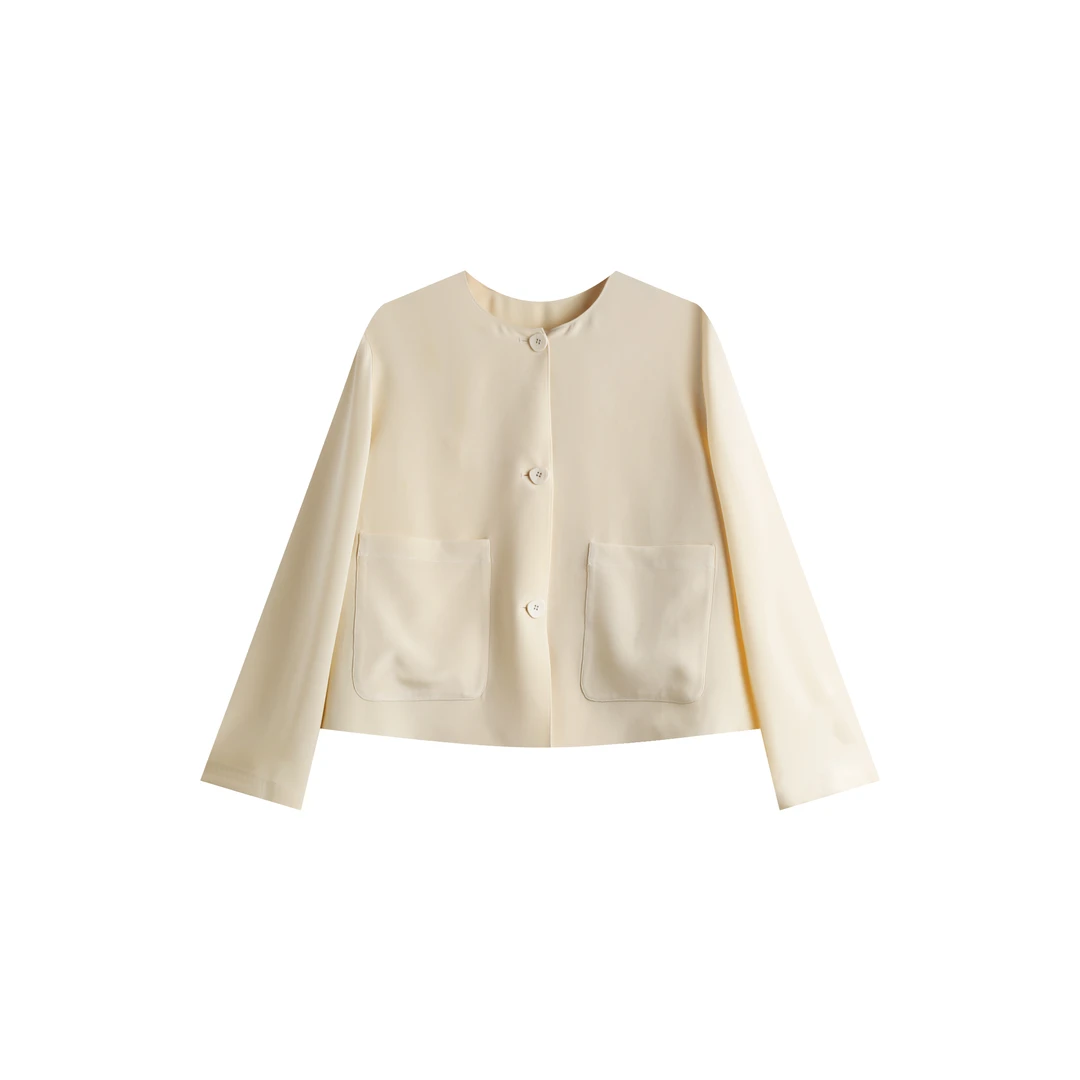 新款桑蚕丝外套上衣 YJHY-652014