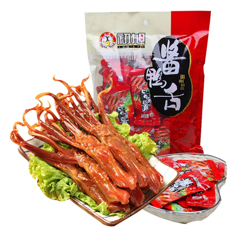温州特色 初旭酱鸭舌480g 独立小包装鸭舌头鸭肉类零食