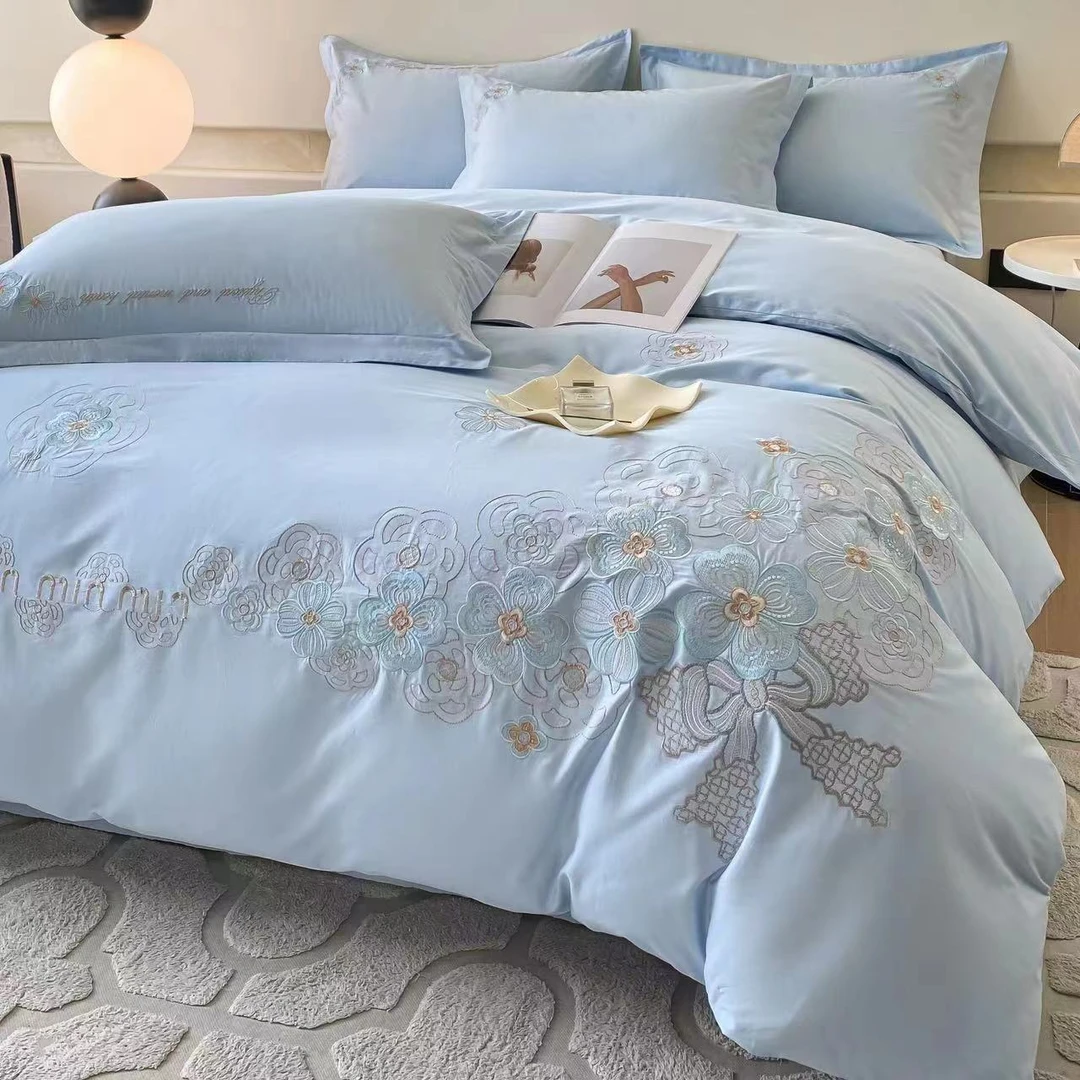 【高货清仓】全棉绣花高端四件套-梦结系列