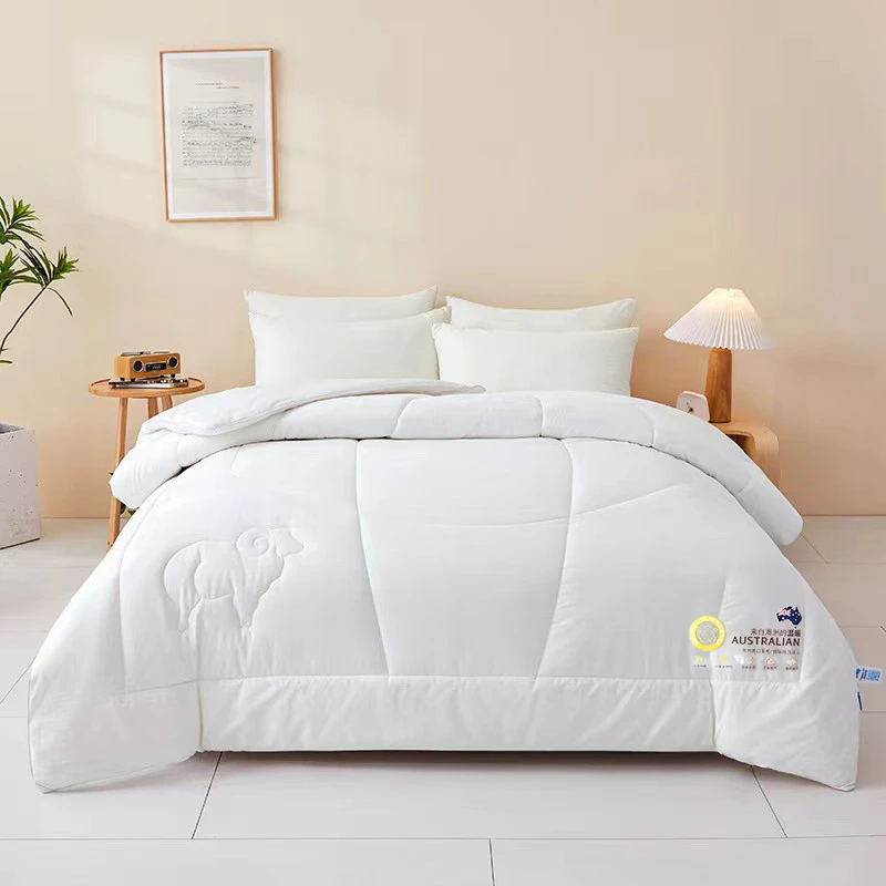 【高货清仓】2024款纯色爆款羊m子母被冬被湿秋冬被防螨绒被