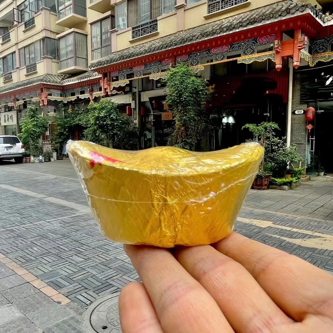 【赠品链接勿拍-元宝茶】普洱生茶100g通用