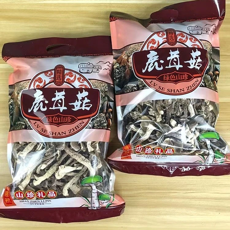 精选特级足干鹿茸菇 脆脆菇