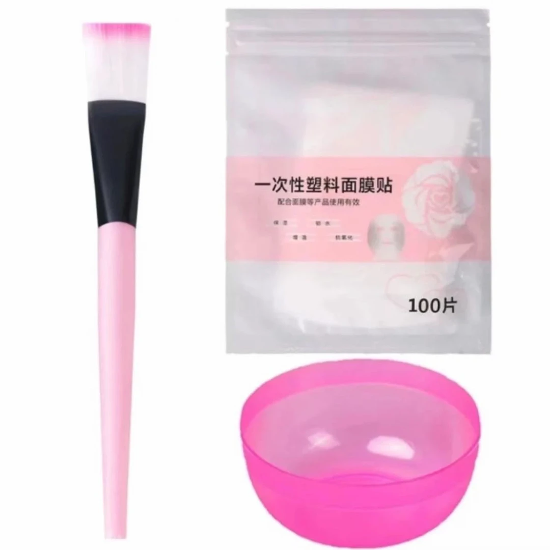 调膜工具（喷雾+小豆豆+一次性保鲜膜+小碗+刷子）