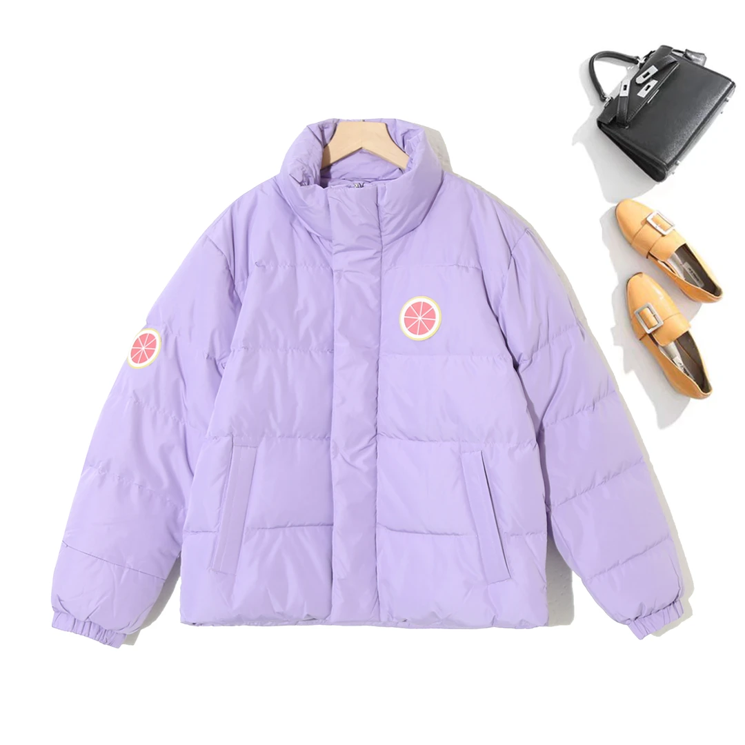 女士高颜值设计感立领冬季休闲爆款百搭潮流保暖棉服外套P-CL507